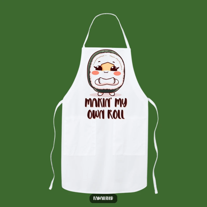 Funny Sushi Shoo Apron: Kitchen Guard Duty, Hilarious Gift