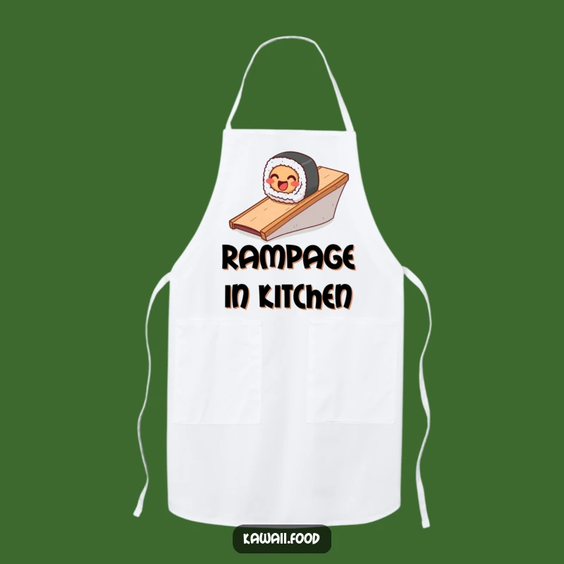 Funny Sushi Roll Apron: Stylish and Quirky Japanese Food Kitchenware