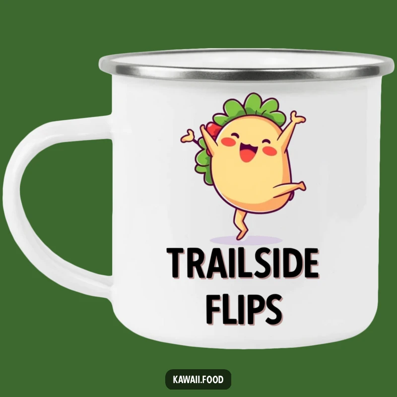 Funny Taco Camp Mug: Durable & Hilarious Gift for Outdoor Feasts
