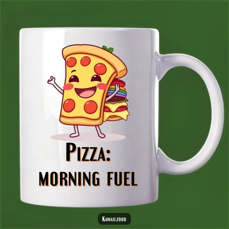 Funny Pizza Topping Balance Mug - Hilarious Gift for Pizza Lovers & Juggler Fans!