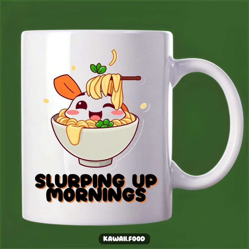 Funny Ramen Slurp Mug - Joyful Noodle Lover's Hilarious Gift!