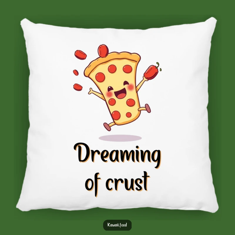 Comfy Comedy: Funny Pizza Slice Pillow - Cartwheel Cheers, Sweet Funny Gift