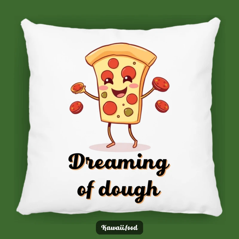 Funny Pizza Juggling Pillow: Comfy Humor for Your Couch
