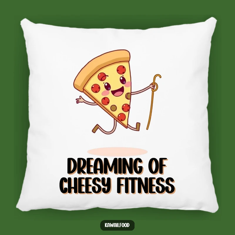 Funny Pizza Spaghetti Skipping Pillow - Soft and Comfy Accent for a Cozy, Humorous Atmosphere
