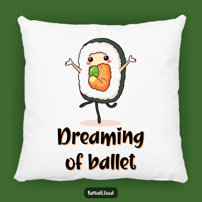 Funny Sushi Roll Pillow: Cuddle with Grace, A Hilarious Home Gift!