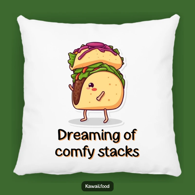 Funny Taco Burrito Balance Pillow - Soft and Comfy Cushion for a Cozy, Humorous Atmosphere
