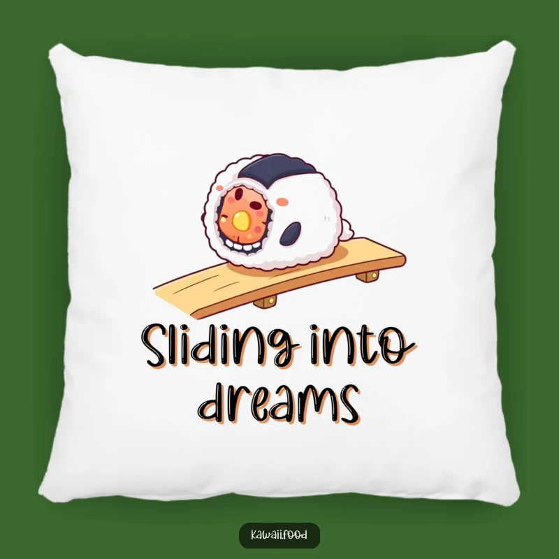 Funny Sushi Roll Ramp Pillow: Cozy Comfort with Smooth Smiles
