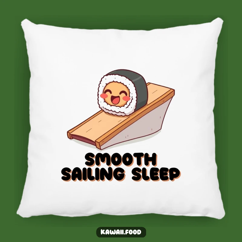 Funny Sushi Roll Pillow: Comfy and Quirky Japanese Food Decor