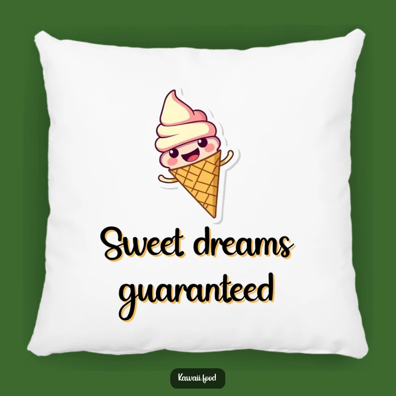 Funny Ice Cream Cone Pillow: Get Your Spin On with Sweet Comfort
