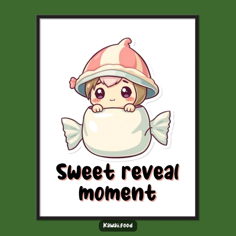 Funny Candy Wrapper Digital Print: Instantly Add Sweet Humor to Your Walls