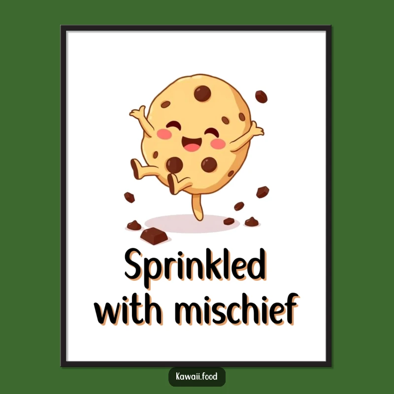 Funny Cookie Cartwheel Digital Art - Instant Giggles Delivered!
