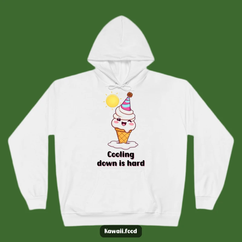 Funny Ice Cream Hoodie: Cozy, Hilarious Sweatshirt for Summer Lovers