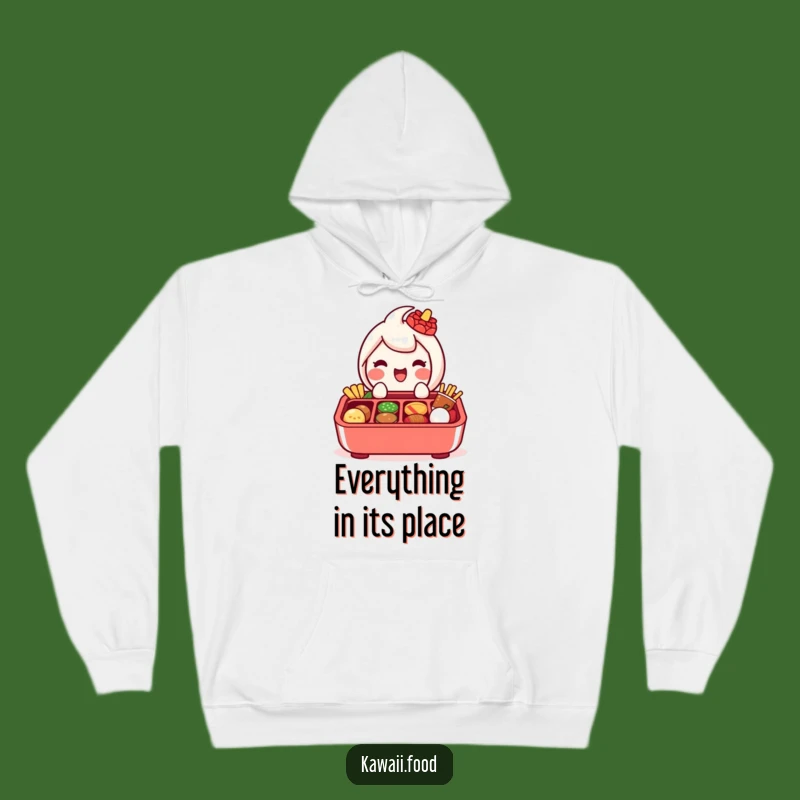 Cozy Funny Bento Box Hoodie: Warm Comfort with a Culinary Character