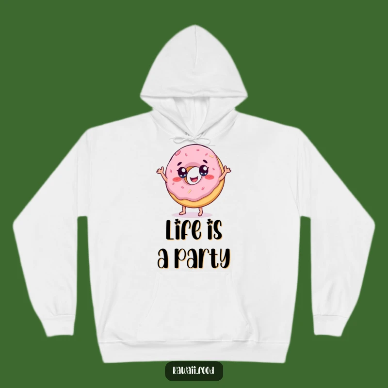 Cozy Funny Donut Dance Hoodie: Stay Warm with Sweet Moves