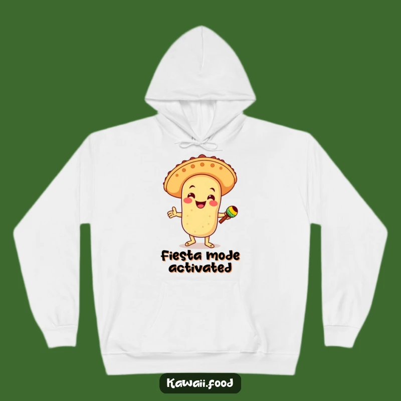 Funny Taco Fiesta Hoodie: Cozy Party Vibe, Perfect Gift