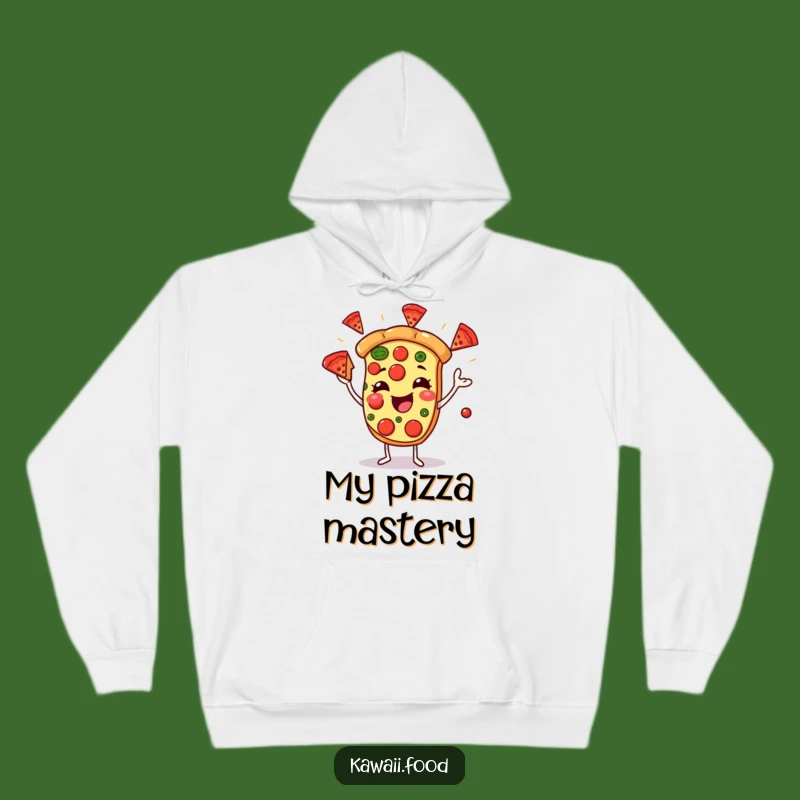 Funny Pizza Juggler Hoodie - Cozy and Hilarious Foodie Gift