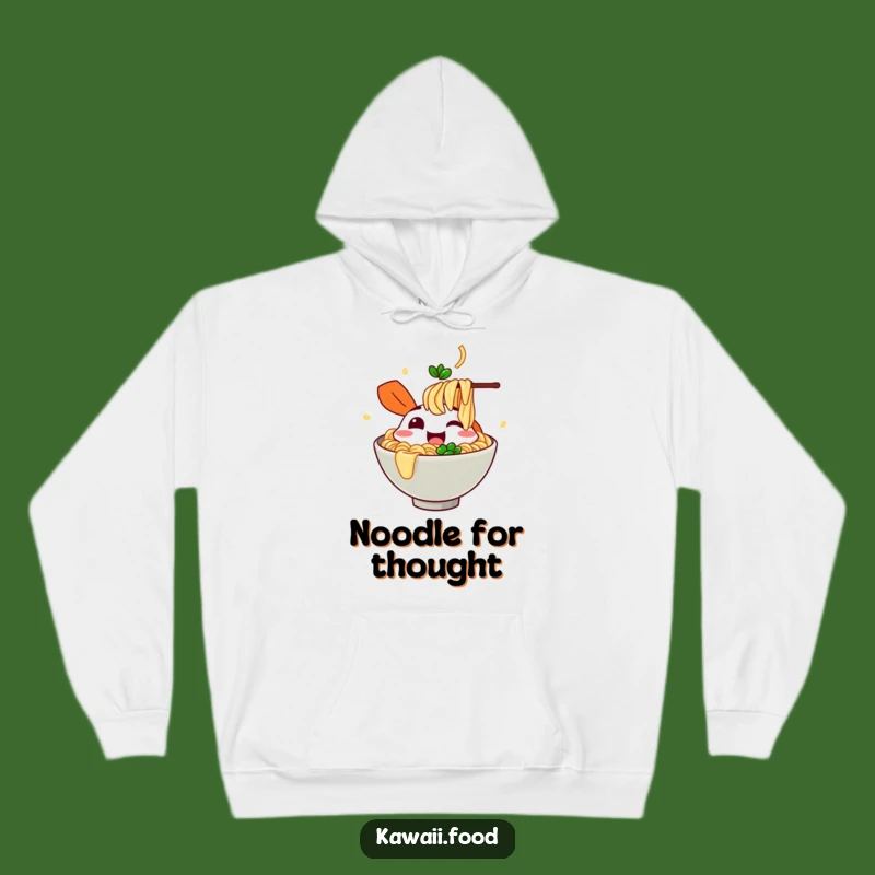 Funny Ramen Slurp Hoodie - Cozy Up with Deliciously Happy Vibes!
