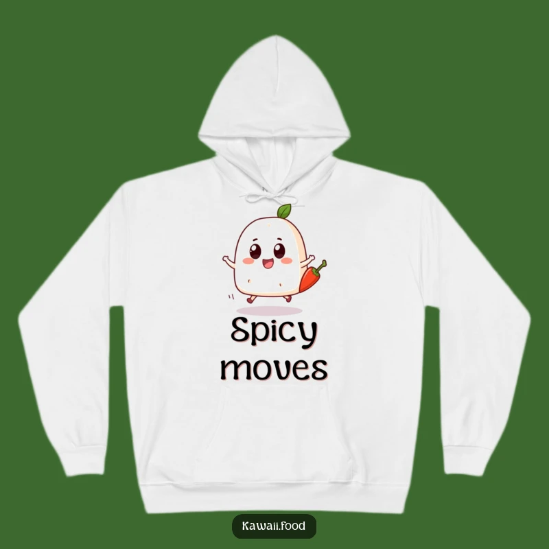 Funny Onigiri Skip Hoodie: Cozy & Spicy - Adorable Funny Gift