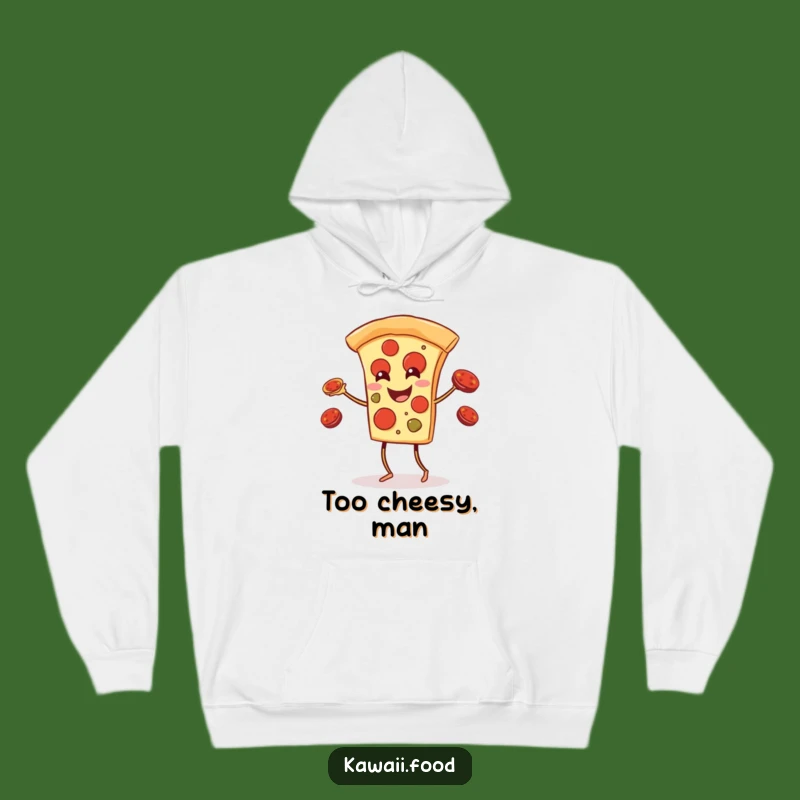 Cozy Funny Pizza Juggling Hoodie: Ultimate Comfort and Foodie Humor