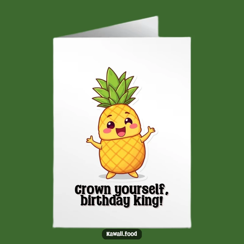 Free Printable Birthday Card: Dancing Pineapple Fun, Hilarious Downloadable Birthday Gift