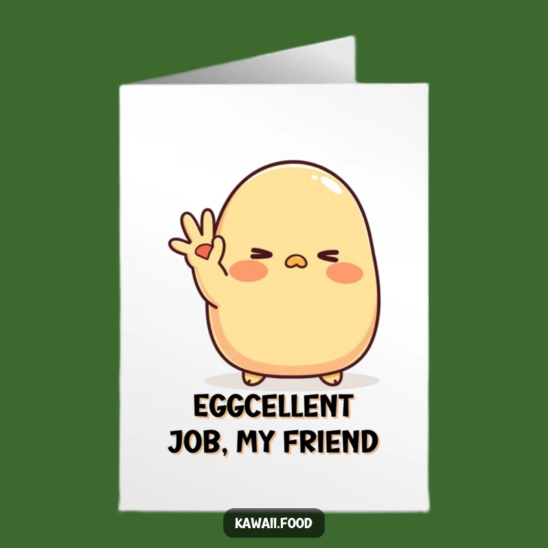 Free Printable Tamagoyaki Congrats Card: Shy Foodie Celebration Downloadable!