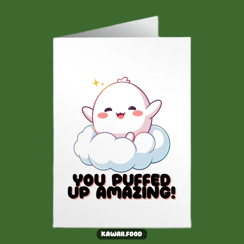 Free Printable Mochi Congrats Card: Cloud Nine Celebration Downloadable!