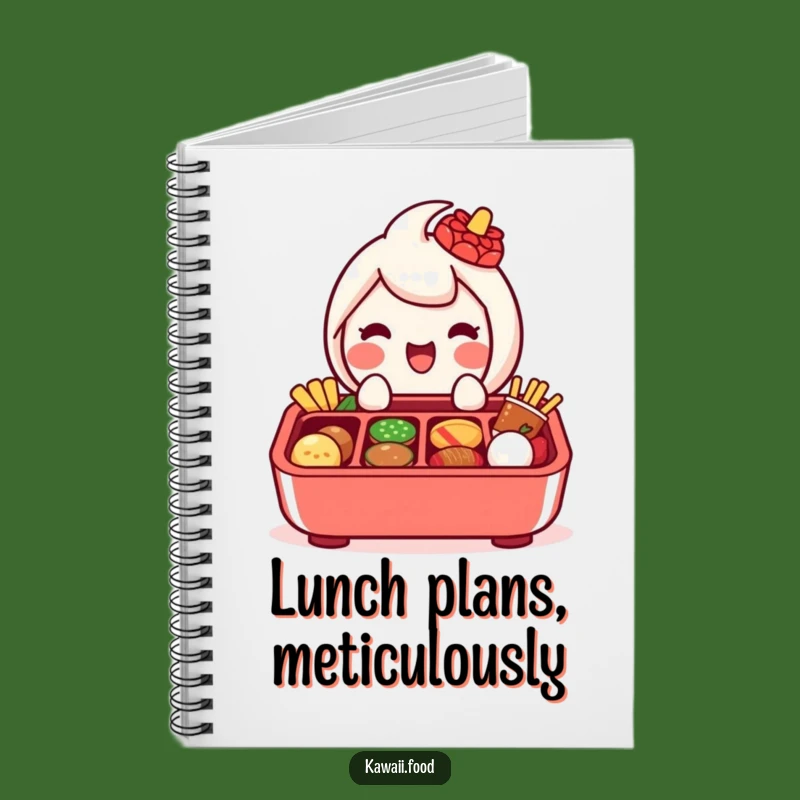 Funny Bento Box Notebook: Organize Your Thoughts with a Culinary Character
