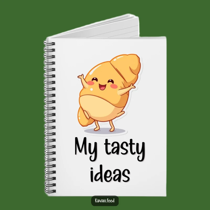 Funny Croissant Cartwheel Notebook: Pastry Journal, Hilarious Gift Idea!