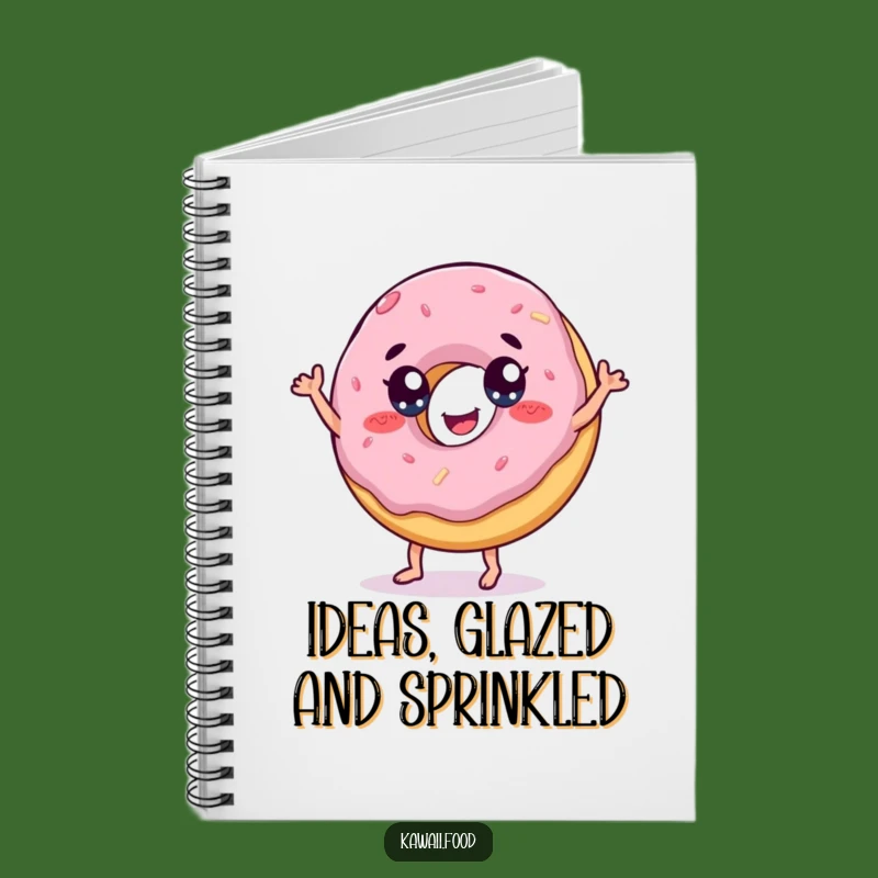 Funny Donut Dance Notebook: Jot Down Ideas with Sweet Moves