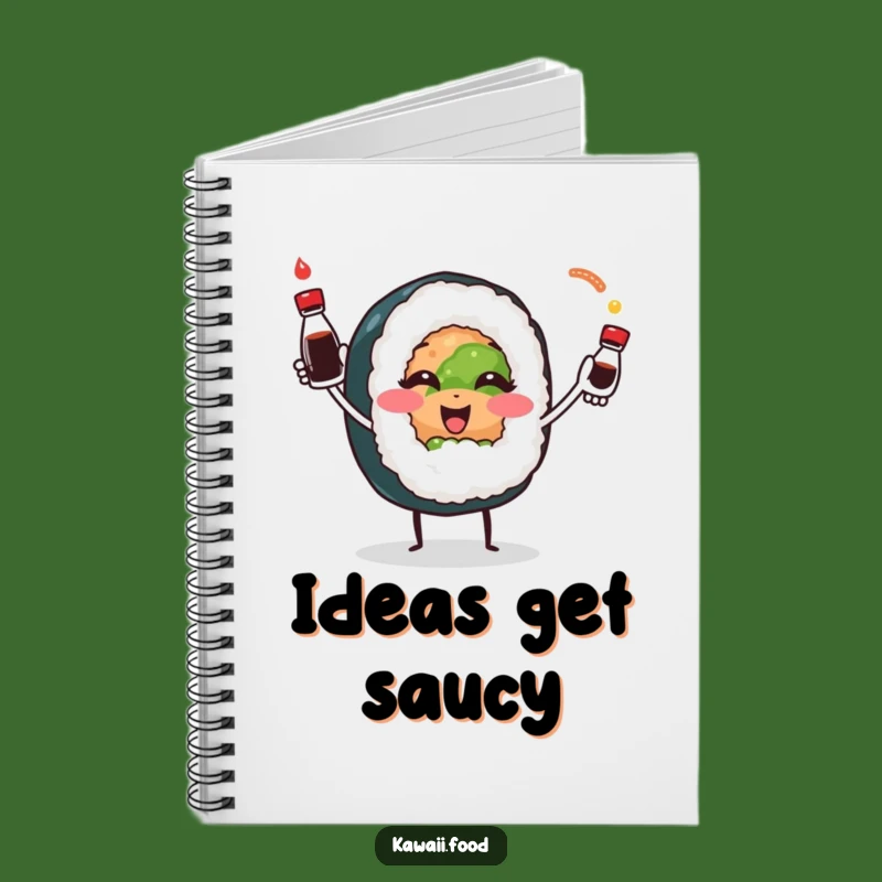Funny Sushi Journal: Hilarious Notebook & Perfect Funny Gift for Foodies