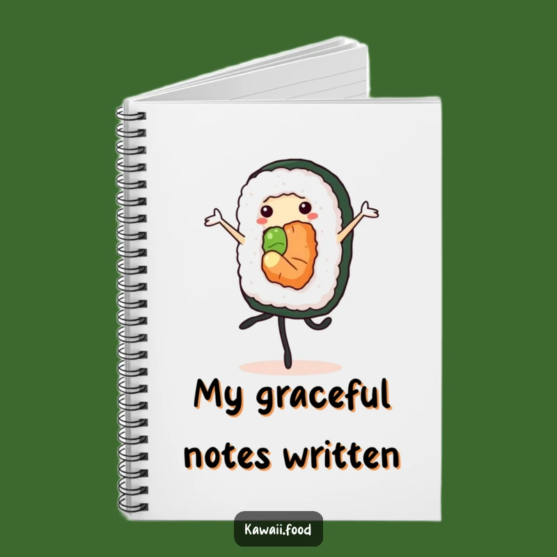 Funny Sushi Roll Notebook: Jot Down Elegant Ideas, A Hilarious Gift!