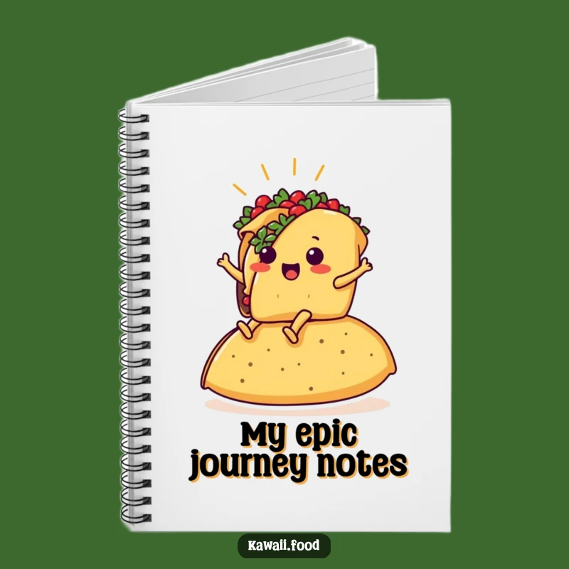Funny Taco Rider Notebook: Hilarious Mexican Food Journal Gift