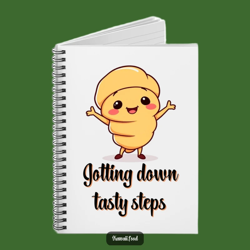 Funny Croissant Jig Notebook: Pastry Notes, Perfect Funny Gift Journal