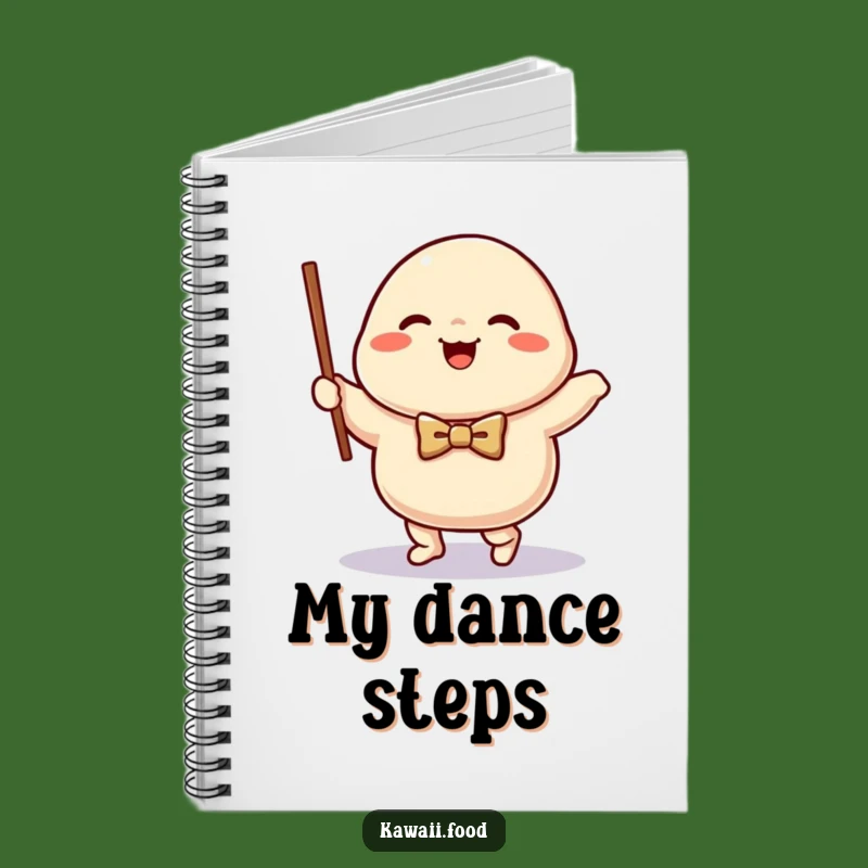 Funny Dumpling Waltz Notebook: Happy Character, Creative Humorous Gift