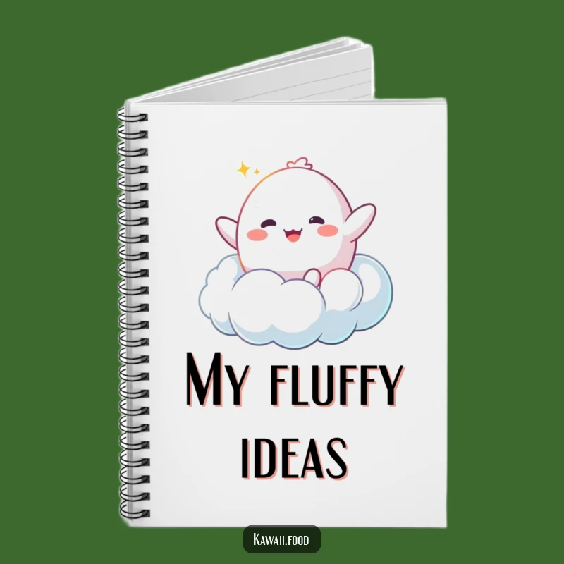 Funny Mochi Cloud Notebook: Dreamy Notes - Hilarious Funny Gift