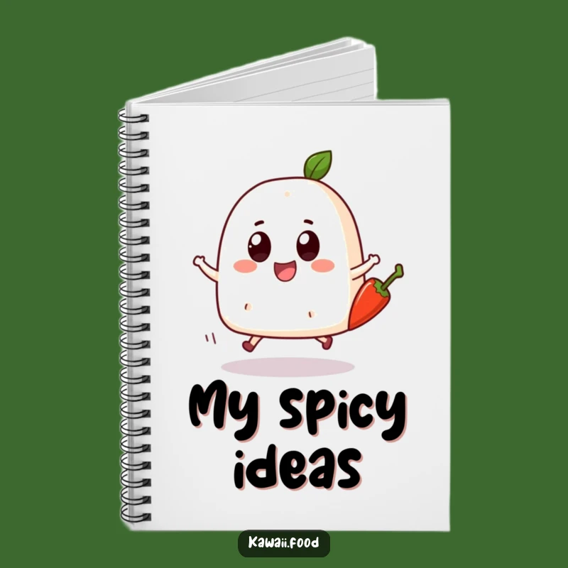 Funny Onigiri Skip Notebook: Spicy Notes - Hilarious Funny Gift
