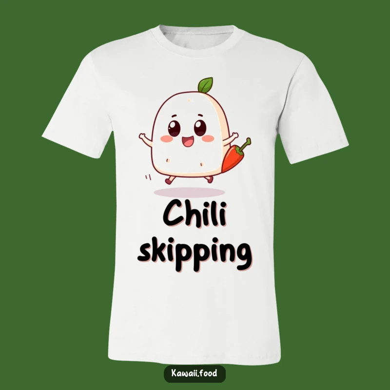 Funny Onigiri Skip T-Shirt: Joyful Spice - Hilarious Foodie Funny Gift