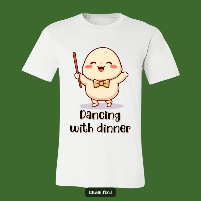 Funny Dumpling Waltz T-Shirt: Happy Character, Hilarious Gift