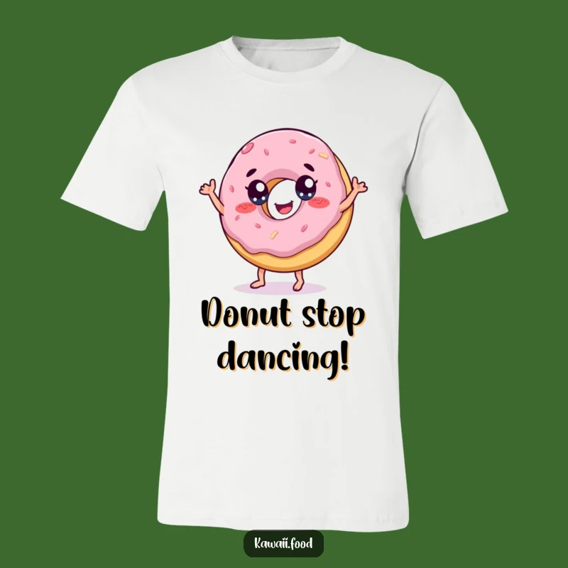 Funny Donut Dance T-Shirt: Wear Your Sweet Playful Energy