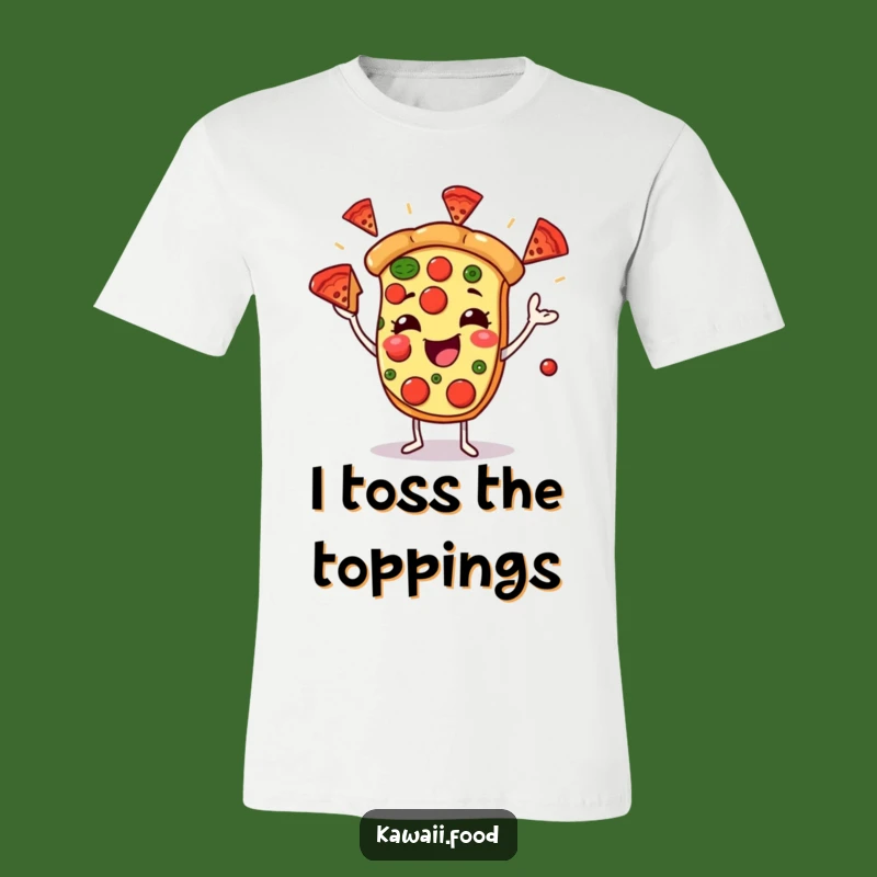 Funny Pizza Juggler T-Shirt - Hilarious Foodie Gift for Pizza Fans