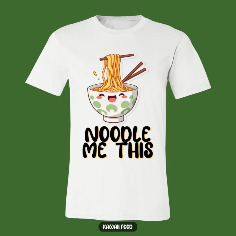 Funny Ramen Splash Tee: Joyful Noodle Art Shirt, Perfect Funny Gift for Food Lovers