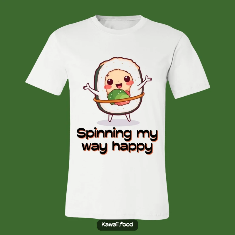 Funny Sushi Hula Hoop T-Shirt, Wear Your Sushi Swag