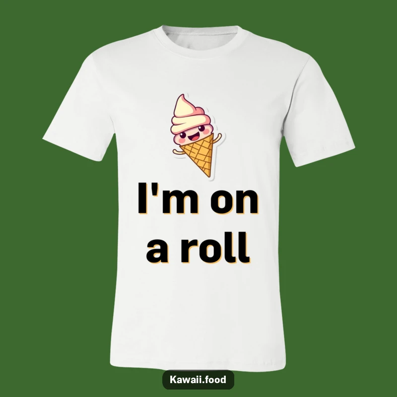 Funny Ice Cream Cone T-Shirt: Wear Your Joyful Spin with Sweet Style