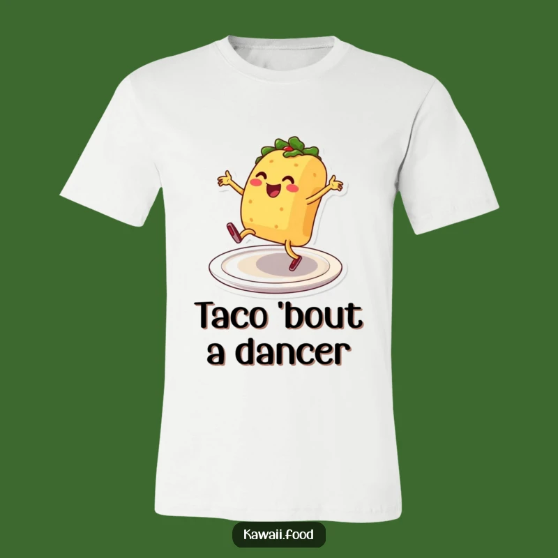 Funny Dancing Taco T-Shirt: Taco Moves Power, A Hilarious Gift Tee!