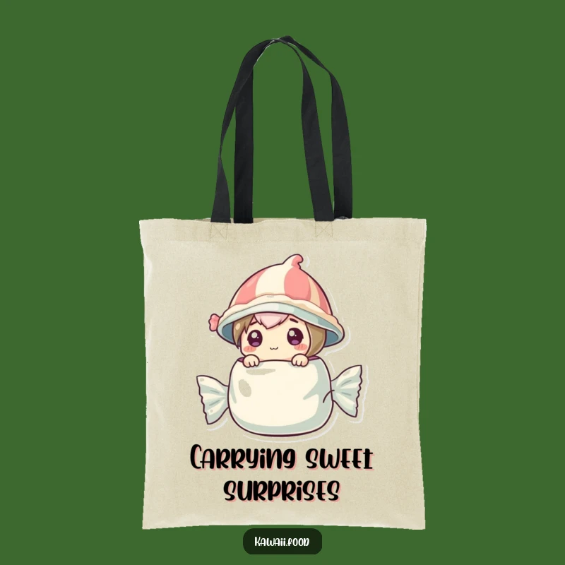 Funny Candy Wrapper Tote Bag: Carry Your Sweetness with Playful Style