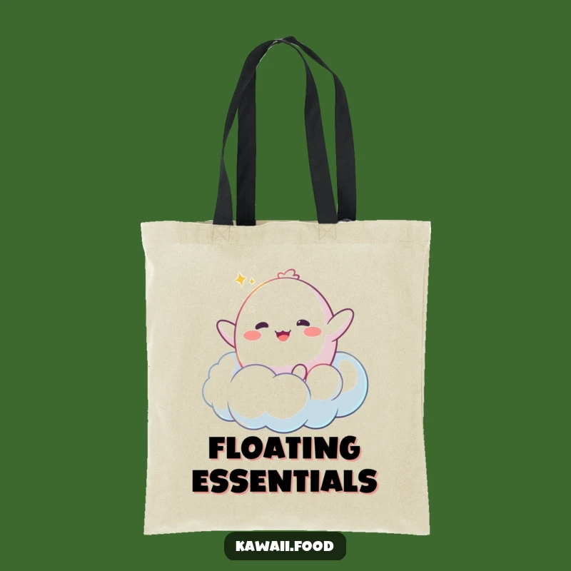 Funny Mochi Cloud Tote Bag: Dreamy Carry-All - Perfect Funny Gift