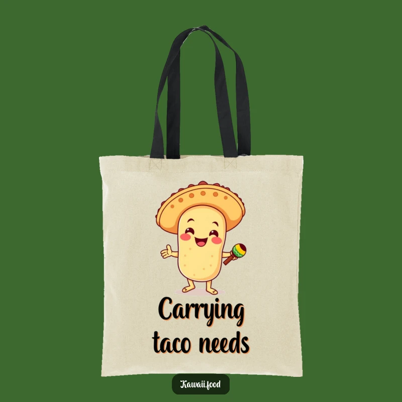 Funny Taco Fiesta Tote Bag: Party Essential, Great Gift